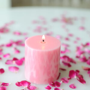 Kannauj Gulab  - Pillar Candle